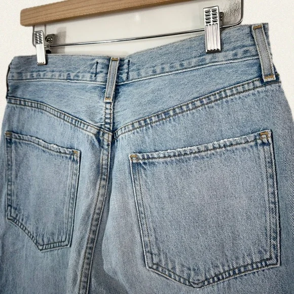 Agolde Riley High Rise Straight Crop - Picture 8 of 10